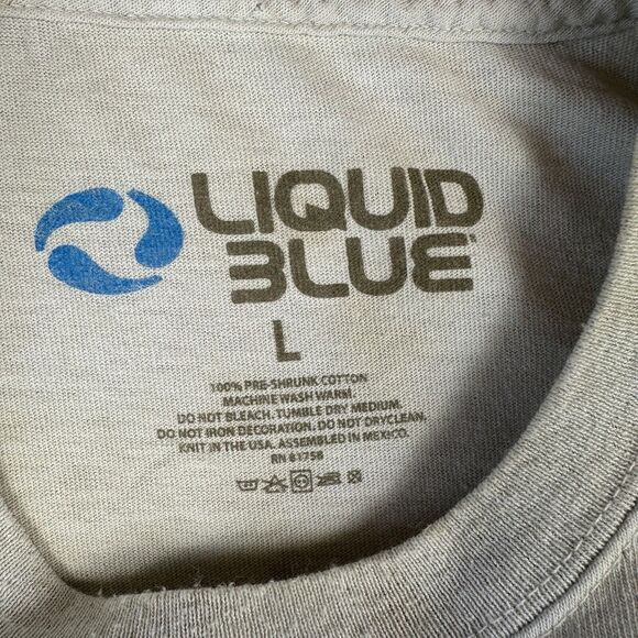 New York Yankees Liquid Blue Shirt Men’s Large‎ Baseball MLB Short Sleeve - Picture 12 of 16